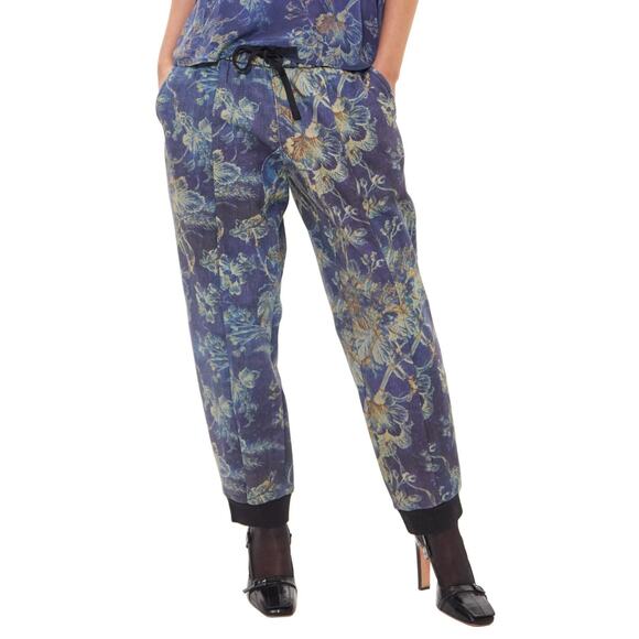 NWT Small GARYGRAHAM422 Women's Patched Carpet Pants - Picture 2 of 4